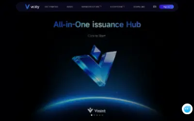 Website screenshot of Vcitychain (2026-05-27)