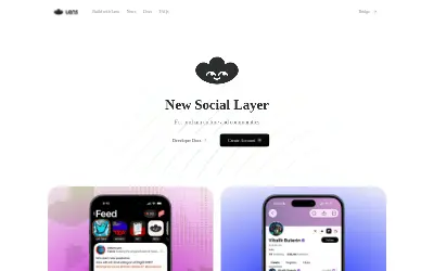Website screenshot of Wrapped GHO (Lens) (2026-05-27)