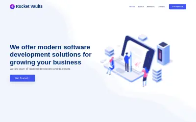 Website screenshot of RocketX Exchange (2026-05-27)