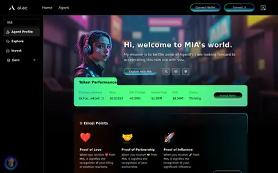 Website screenshot of MIA (2026-05-21)