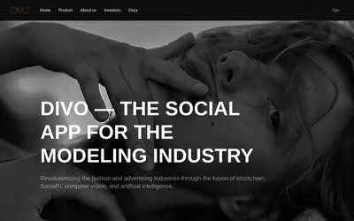 Website screenshot of Divo Global Platform (2026-05-19)