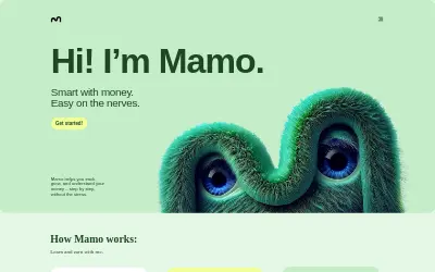 Website screenshot of Mamo (2026-06-02)