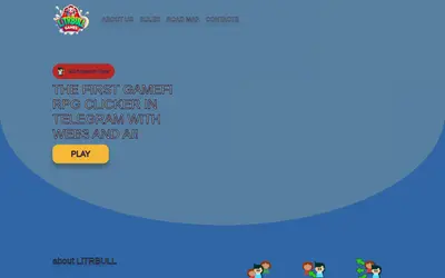 Website screenshot of LITR (2026-04-24)