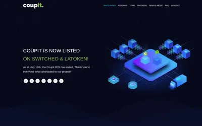 Website screenshot of Coupit (2026-04-25)