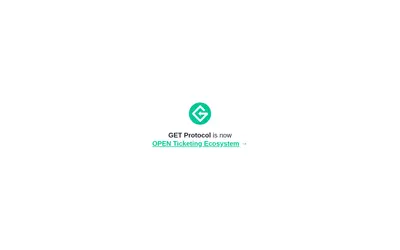 Website screenshot of GET Protocol (2026-04-25)