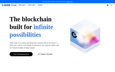 Website screenshot of Gate Token (2026-05-29)