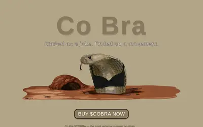 Website screenshot of Co Bra (2026-04-20)