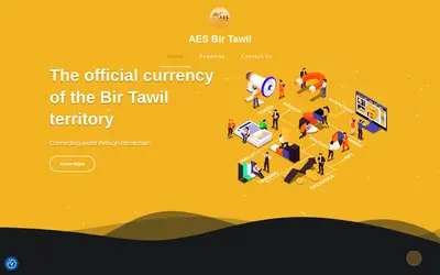 Website screenshot of AES Bir Tawil (2026-04-20)