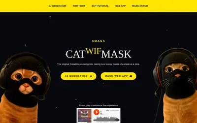 Website screenshot of catwifmask (2026-04-25)