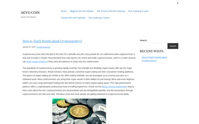 Website screenshot of Always Evolving (2026-05-21)