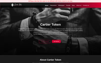 Website screenshot of Cartier (2026-04-25)