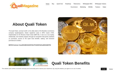 Website screenshot of Quali (2026-04-25)