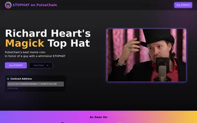 Website screenshot of TOP HAT (2026-04-24)