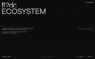 Website screenshot of Boost (2026-04-25)