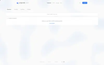 Website screenshot of Liquid Agent (2026-05-22)