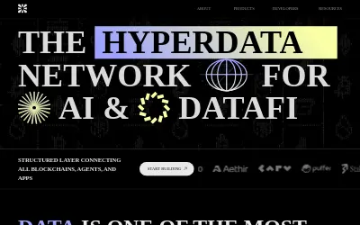 Website screenshot of Chainbase (2026-05-27)