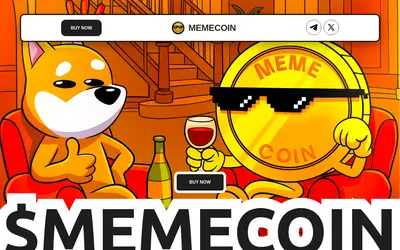 Website screenshot of just memecoin (2026-05-21)