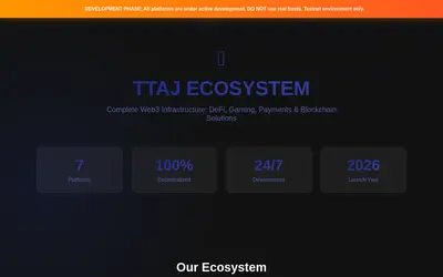 Website screenshot of TTAJ (2026-05-20)