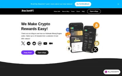 Website screenshot of UltraXRP (2026-06-03)