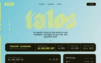 Website screenshot of Talos (2026-04-26)