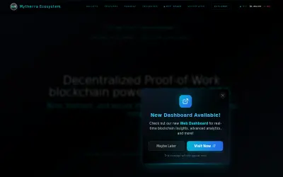 Website screenshot of Mytherra (2026-05-28)