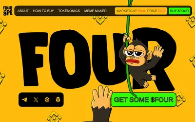Website screenshot of FOUR (2026-05-22)
