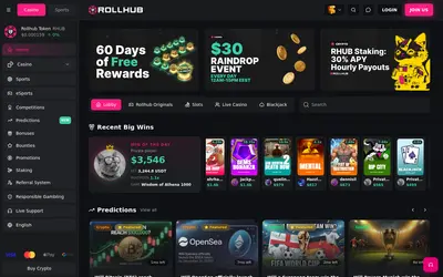 Website screenshot of ROLLHUB (2026-05-19)