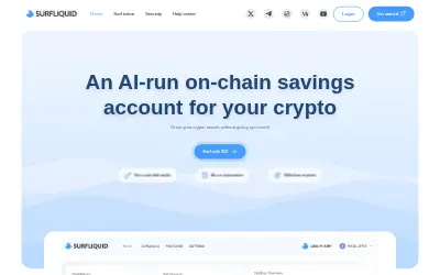 Website screenshot of Surf (2026-06-03)