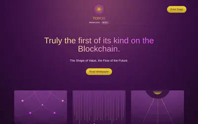 Website screenshot of Torus (2026-04-25)