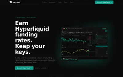 Website screenshot of Zirodelta (2026-04-26)