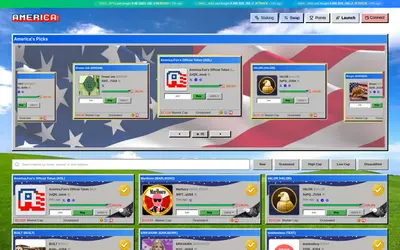 Website screenshot of America's Official Launchpad (2026-04-25)