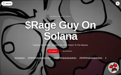 Website screenshot of RAGE GUY (2026-04-26)