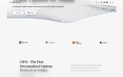Website screenshot of Epicentral Labs (2026-05-28)