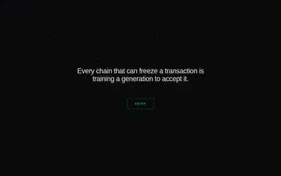 Website screenshot of ZeroTrust (2026-04-25)