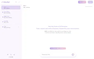 Website screenshot of AI Avatar (2026-05-28)