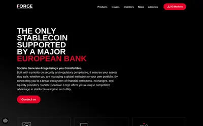 Website screenshot of EUR CoinVertible (2026-05-22)