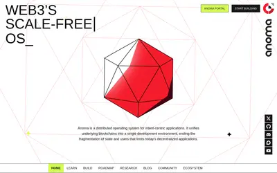 Website screenshot of Anoma (2026-04-24)