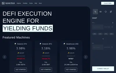 Website screenshot of Dialectic ETH Vault (2026-05-20)