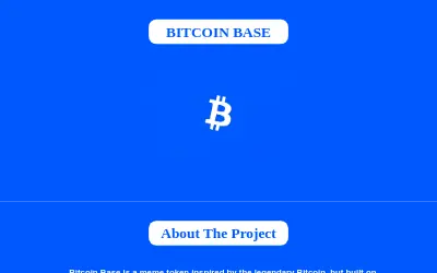 Website screenshot of Bitcoin Base (2026-05-28)