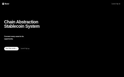 Website screenshot of River (2026-06-03)