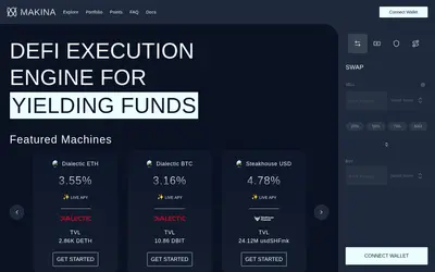 Website screenshot of Dialectic USD Vault (2026-05-22)