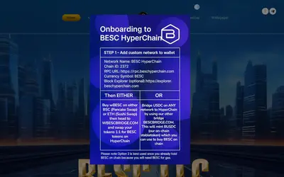 Website screenshot of BESC MONEY (2026-04-25)