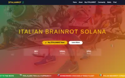 Website screenshot of Italian Brainrot (2026-05-28)