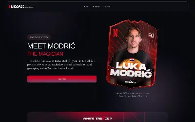 Website screenshot of Luka Modric (2026-06-03)
