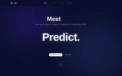Website screenshot of Otto AI (2026-05-22)