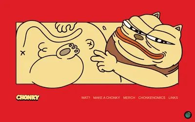 Website screenshot of CHONKY (2026-04-26)