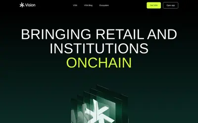 Website screenshot of Vision (2026-05-20)