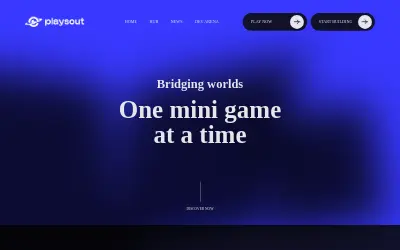 Website screenshot of PlaysOut (2026-05-28)
