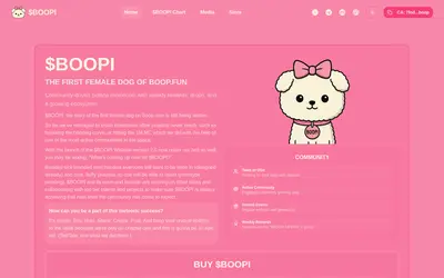 Website screenshot of BOOPI (2026-05-21)