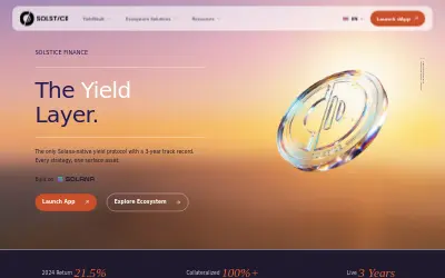 Website screenshot of Solstice eUSX (2026-05-28)